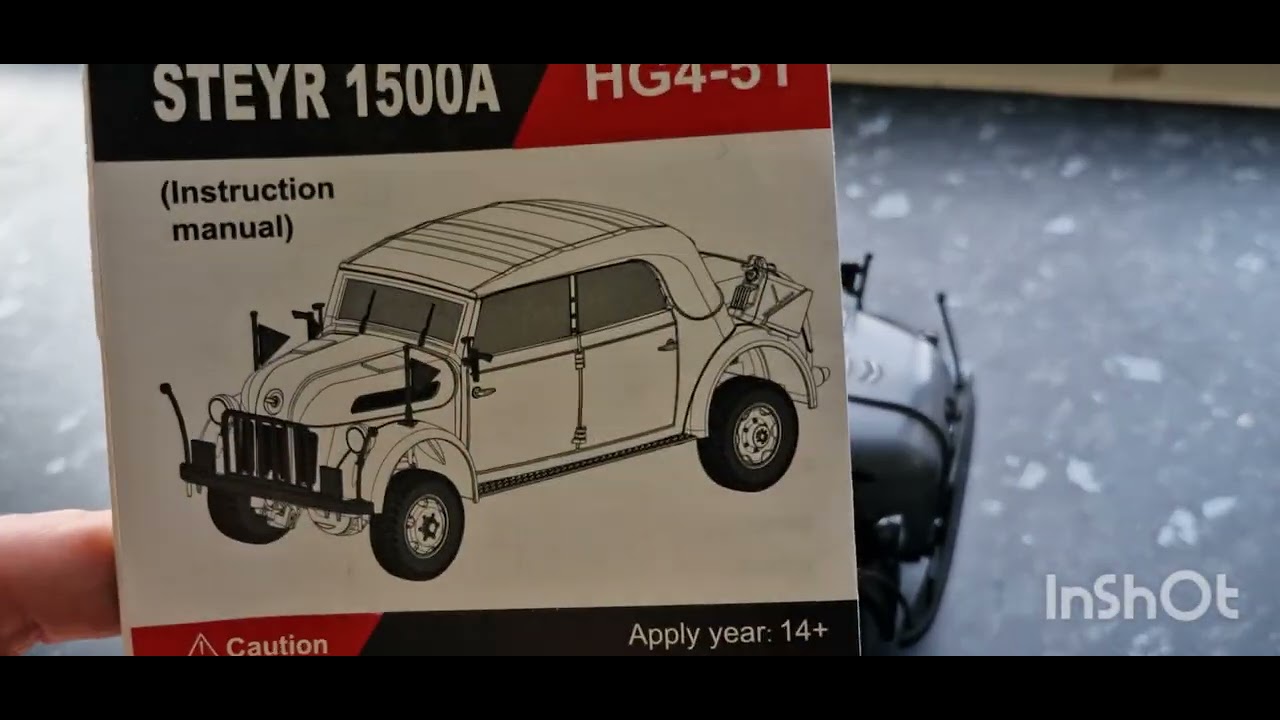 Reviewing the HG STEYR 1500A  WW2 vehicle