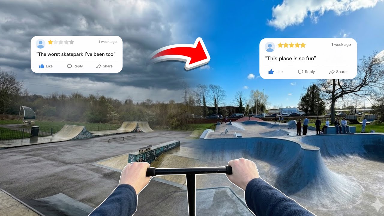 WE TESTED THE BEST VS WORST UK SKATEPARKS…