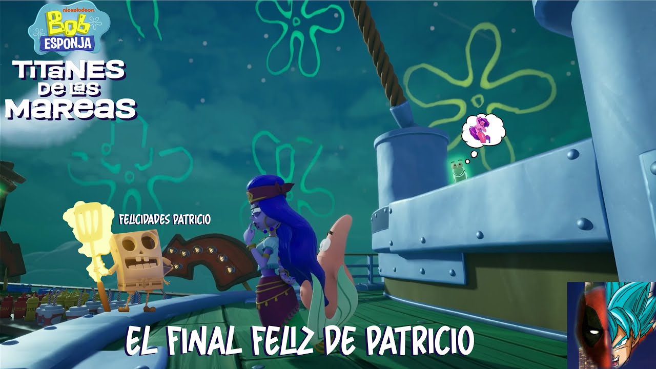 Bobesponja Titanes de las Mareas Gameplay Final