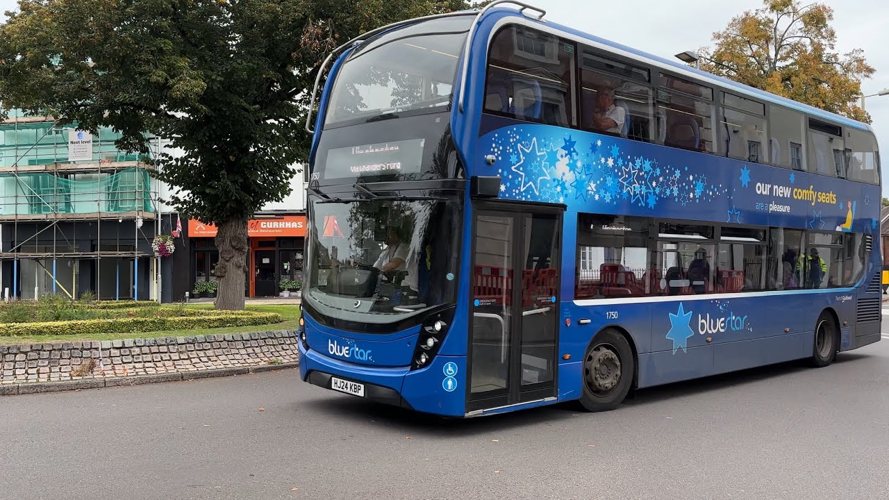 Alexander Dennis Enviro 400 MMC | HJ24KBP | 1750 | Bluestar | Route 1 | Winchester | 14/09/25