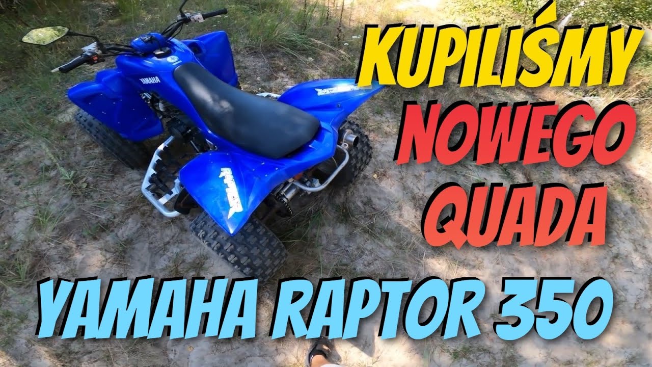 Kupiliśmy nowego quada / Yamaha Raptor 350 / Wynajem koparki / Fałszywy ALARM - Enduro Opa