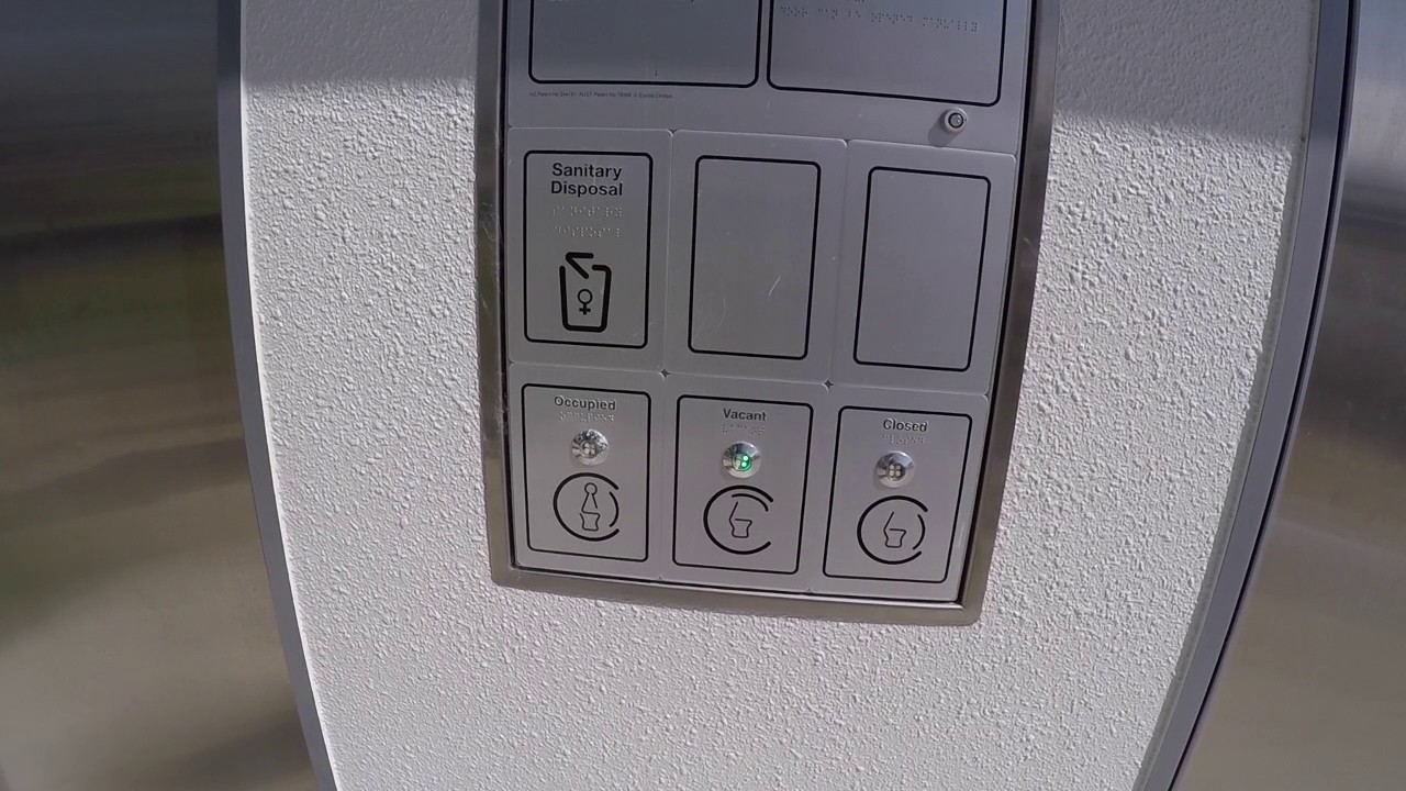 Hightech toilet in NZ