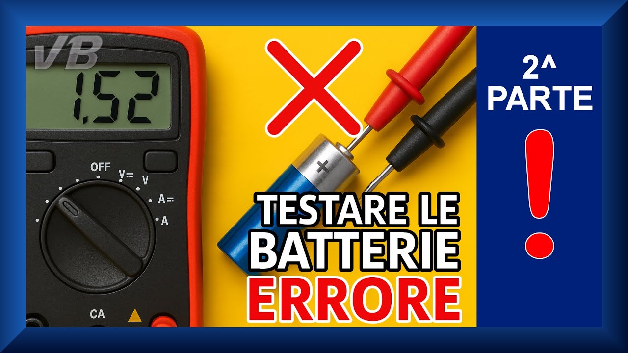 Batterie: ERRORE col tester (2^p.)