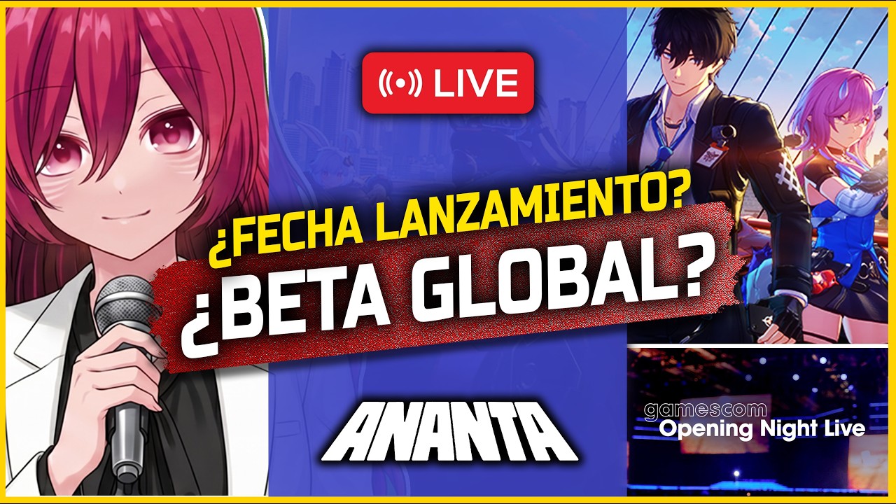 🔴 REACCIONANDO a GAMESCOM 2026 EN DIRECTO | &iquest;NOVEDADES DE ANANTA? 👀🔥