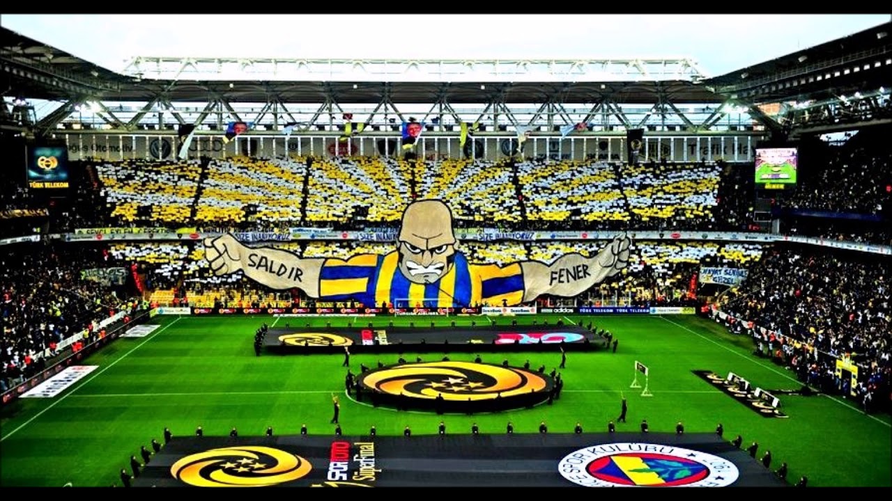Fenerbahçe Stadı - Maç Öncesi Tüm Marşlar