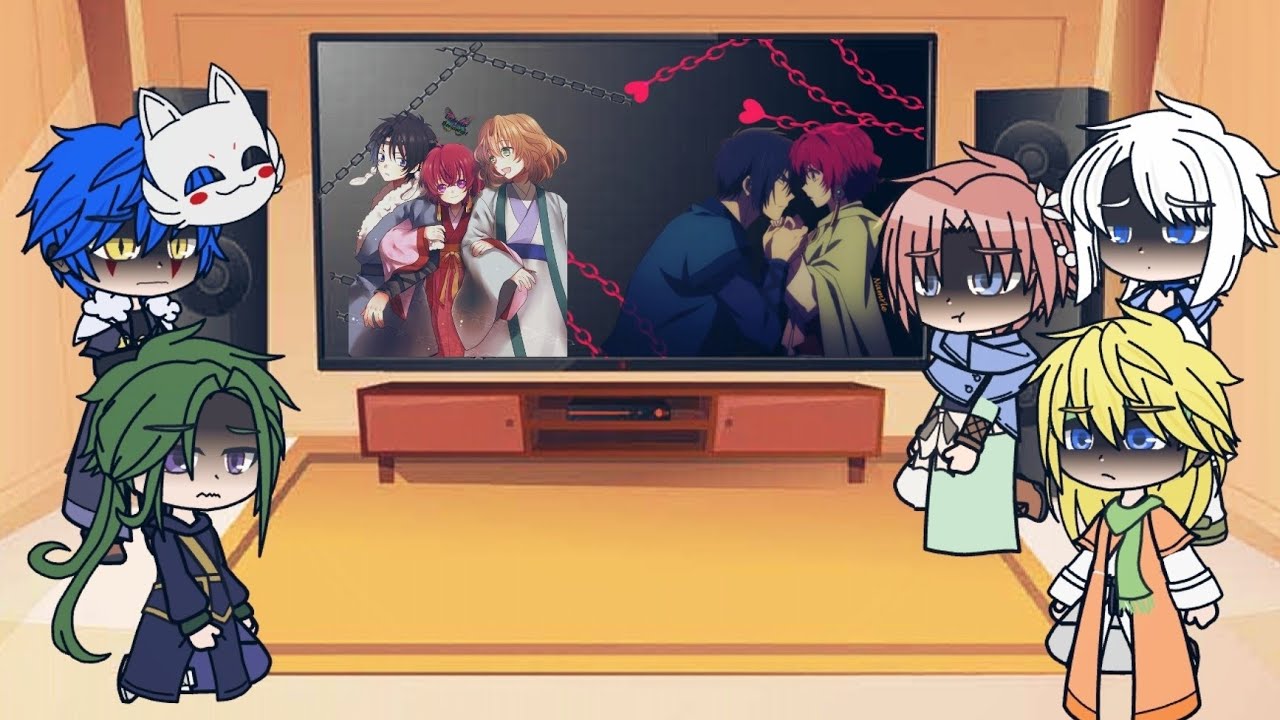 Akatsuki no Yona (dragon warriors+Yoon) react to Yona and Hak's past at the castle
