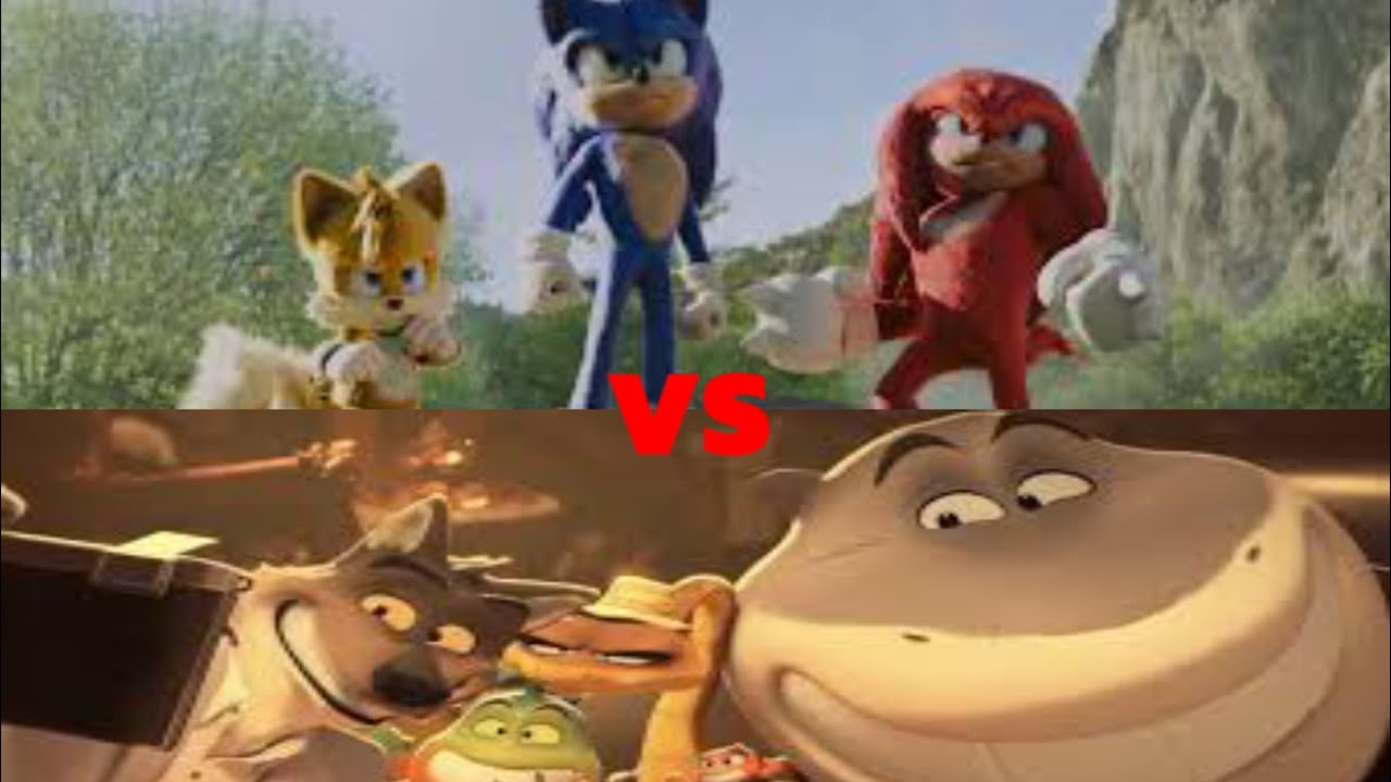 Sonic Team vs The Bad Guys #sonicthehedgehog #dreamworks