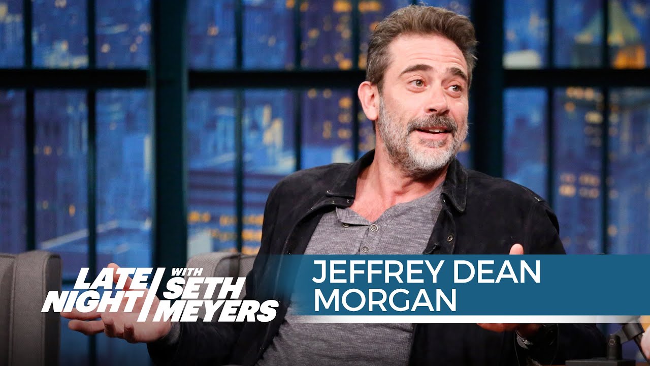 Jeffrey Dean Morgan Talks Joining The Walking Dead - Late Night with Seth Meyers