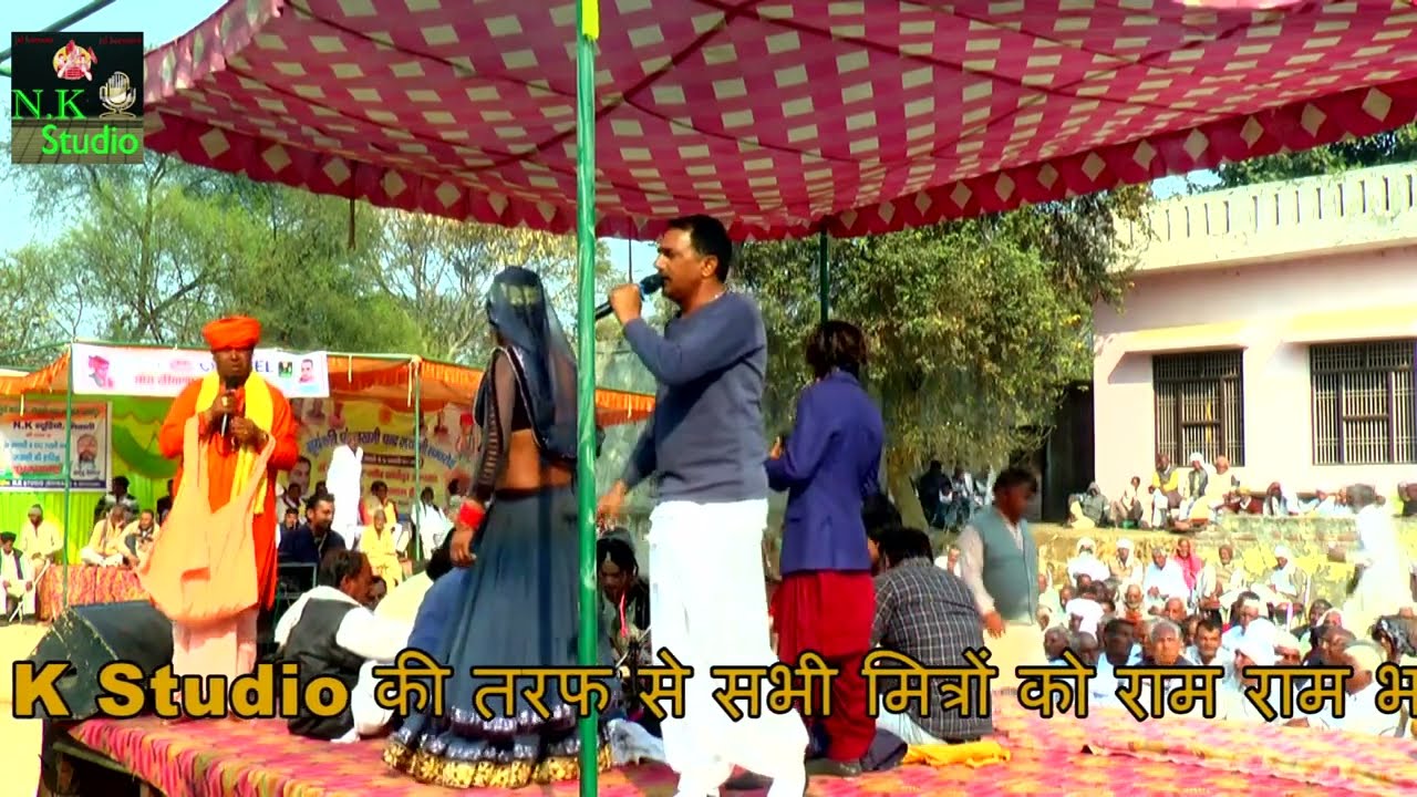 साँगी सुभाष चन्द्र-बापोड़ा में पहली बार किया दादा मांगेराम का हरियाणवी सुपरहिट जबरदस्त सांग सरवर नीर