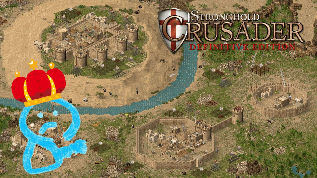 成長が著しく遅い領主。【Stronghold Crusader】