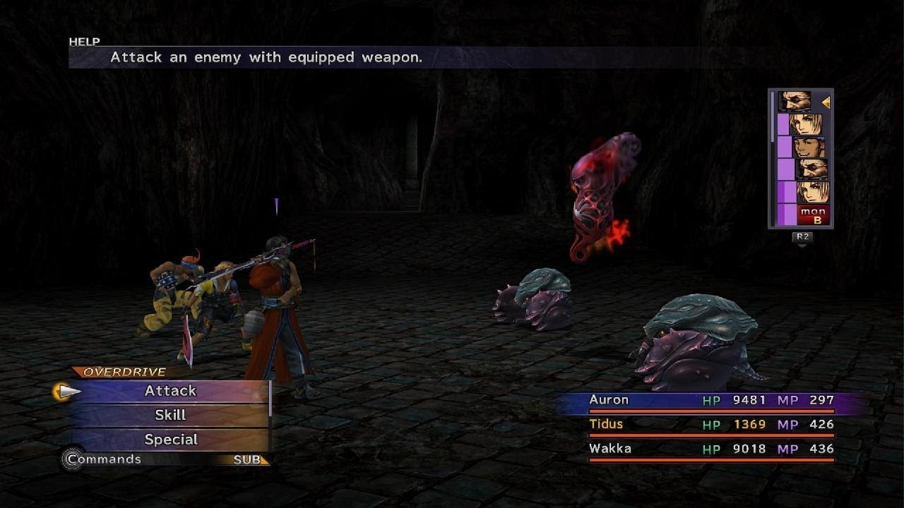 FINAL FANTASY X Omega Weapon Fight