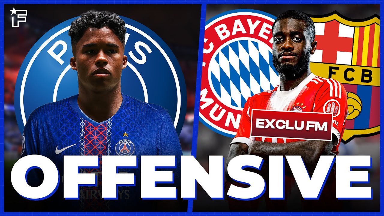 Le COUP DE FOLIE du PSG pour Endrick, &eacute;norme BATAILLE pour Upamecano | JT Foot Mercato
