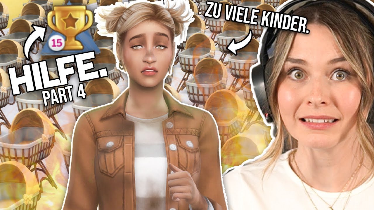 Die Sims 4, aber wir haben ZU VIELE Kinder & alle Grundstücksherausforderungen sind aktiv!
