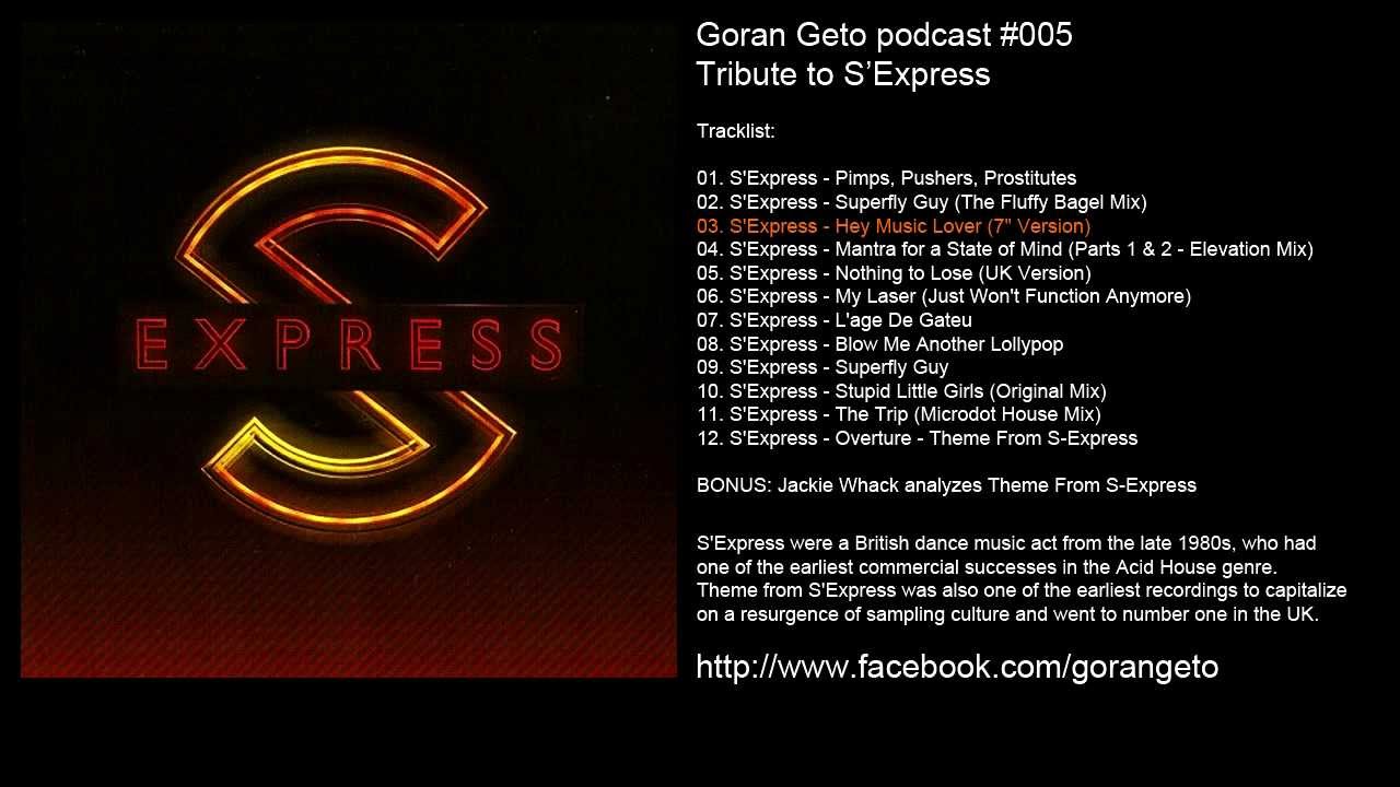 80s ACID/HIP HOUSE MIX Tribute to S'Express