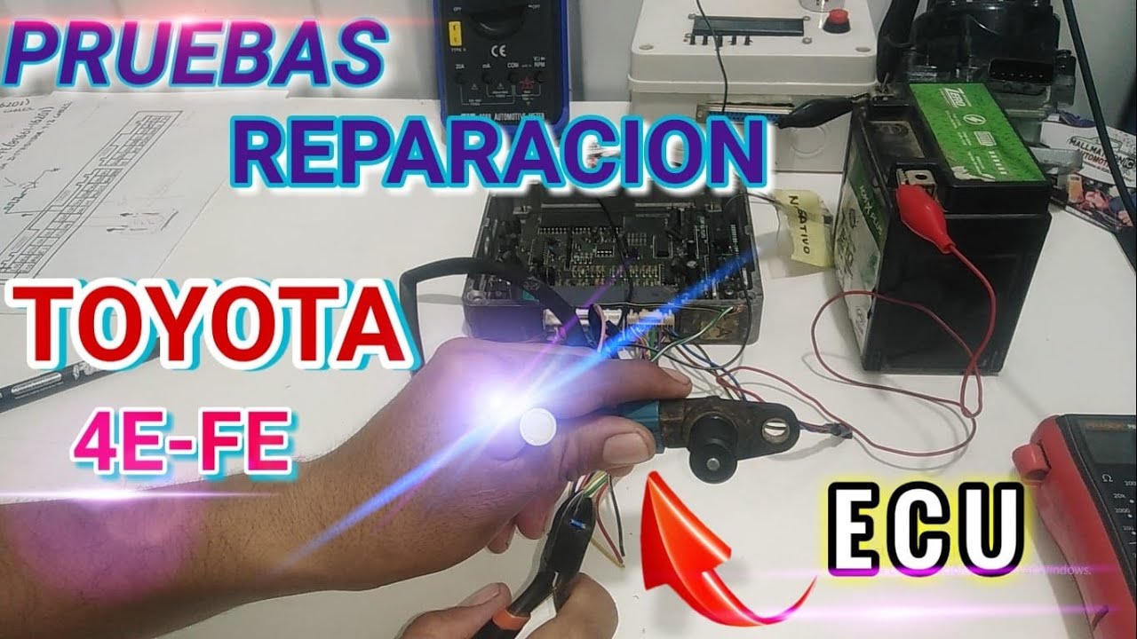 COMPUTADORA AUTOMOTRIZ TOYOTA 4E Y 5E ECU / REPARACION DE ECM/ CURSOS DE ECU / CAPACITACION
