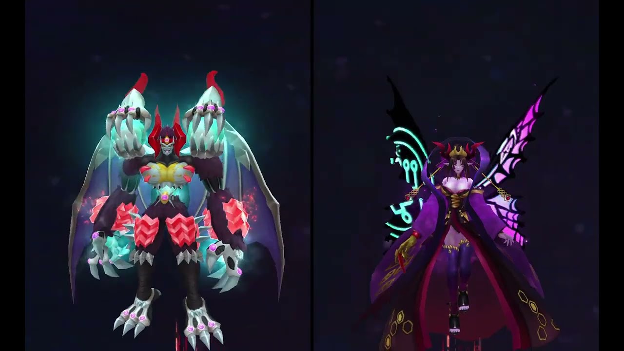 Daemon X Vs. Lilithmon X - DPS Test - NA Digimon Masters Online