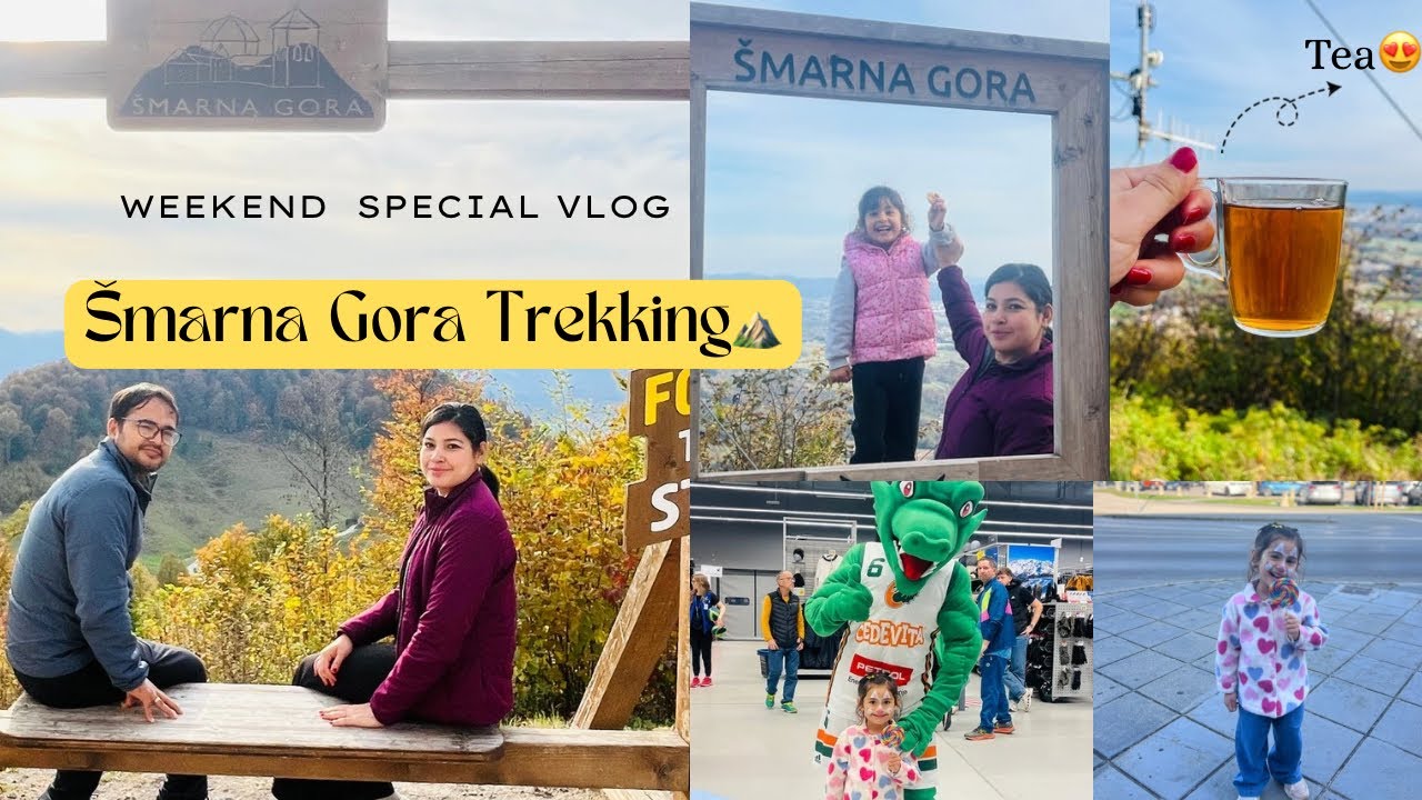 Šmarna Gora Trekking Vlog ⛰️| Best Weekend Trek in Slovenia 🇸🇮