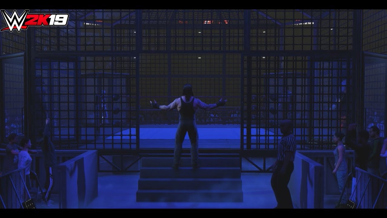 WWE 2K19 : Elimination Chamber Match ft.Kane, The Undertaker, Sin Cara, Seth Rollins, Roman & Samoa