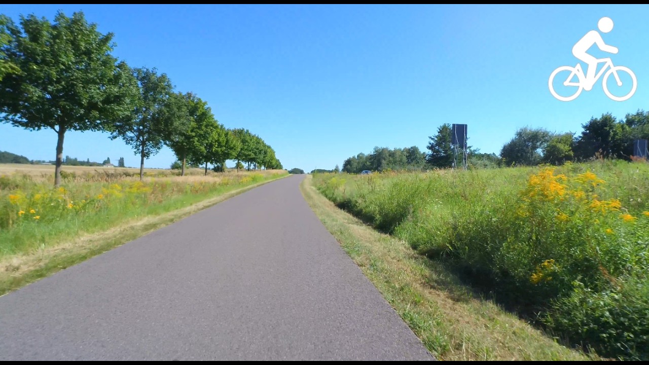 35 Min Silent Cycling Ride | Scenic Countryside & Oder River Dyke