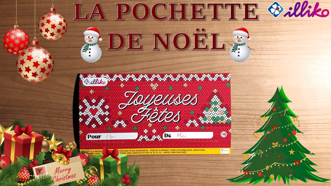 La pochette de Noël 2025 • FDJ/Illiko 🎄