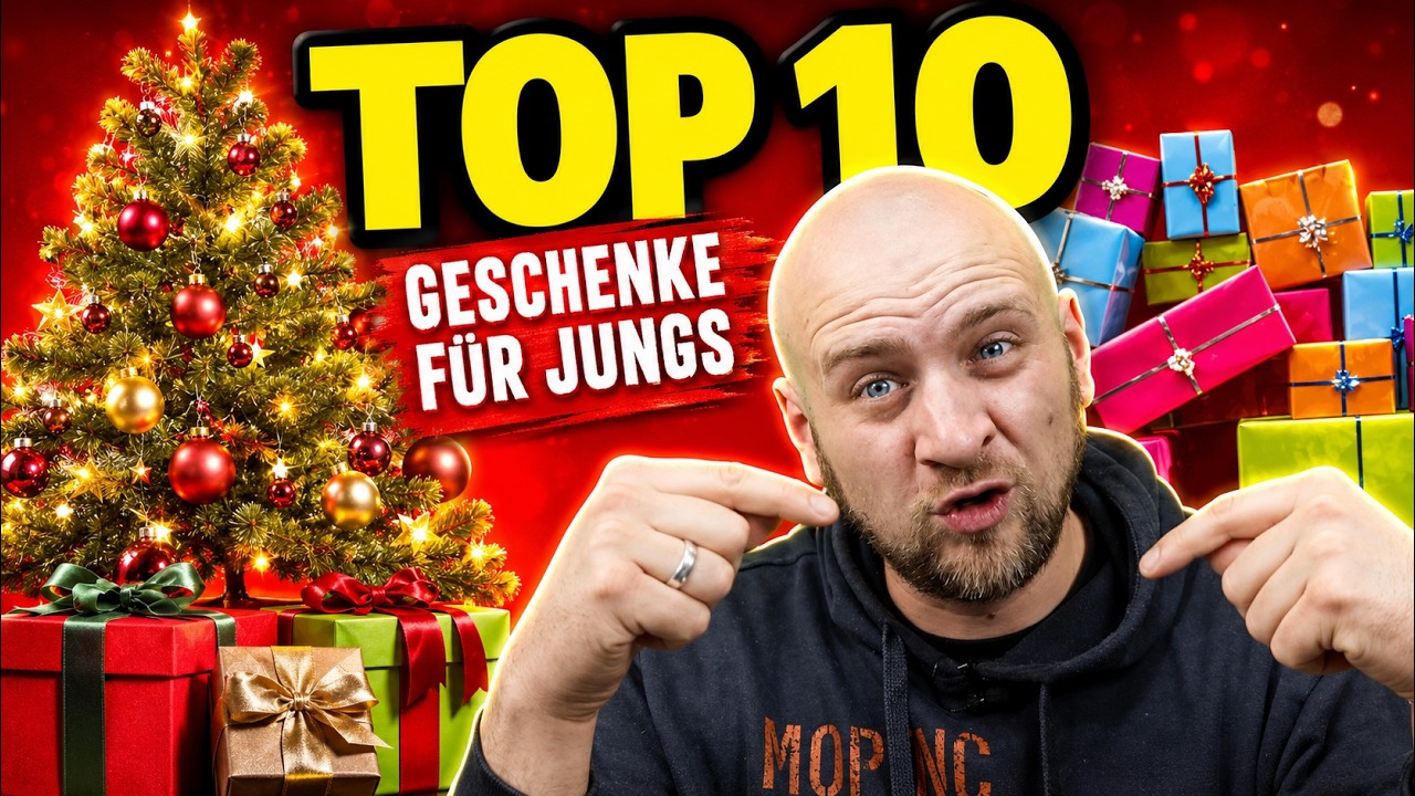 ✅ Top 10 Geschenke f&uuml;r Jungs 2026