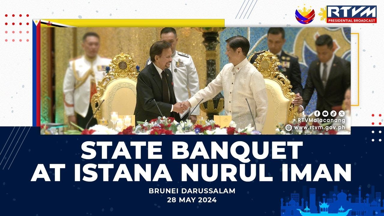 State Banquet at Istana Nurul Iman 5/28/2024