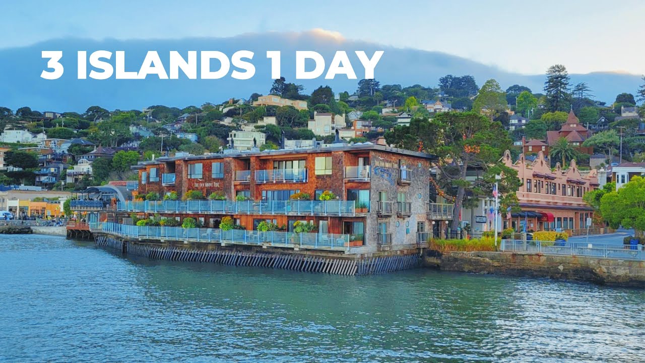 San Francisco Day Trips: Scenic Boat Ride to Sausalito, Angel Island, and Tiburon #travel #new
