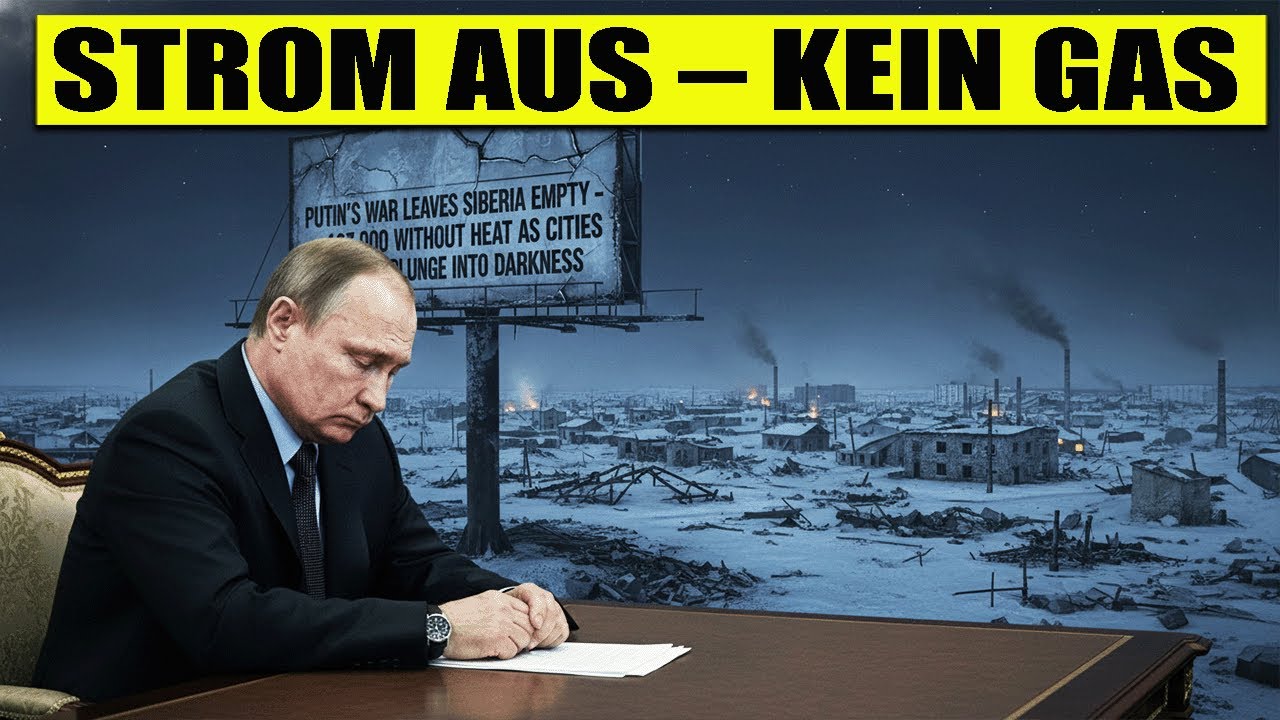 Putin Zusammenbruch in Sibirien 167 000 Menschen frieren &ndash; Dann kollabiert alles