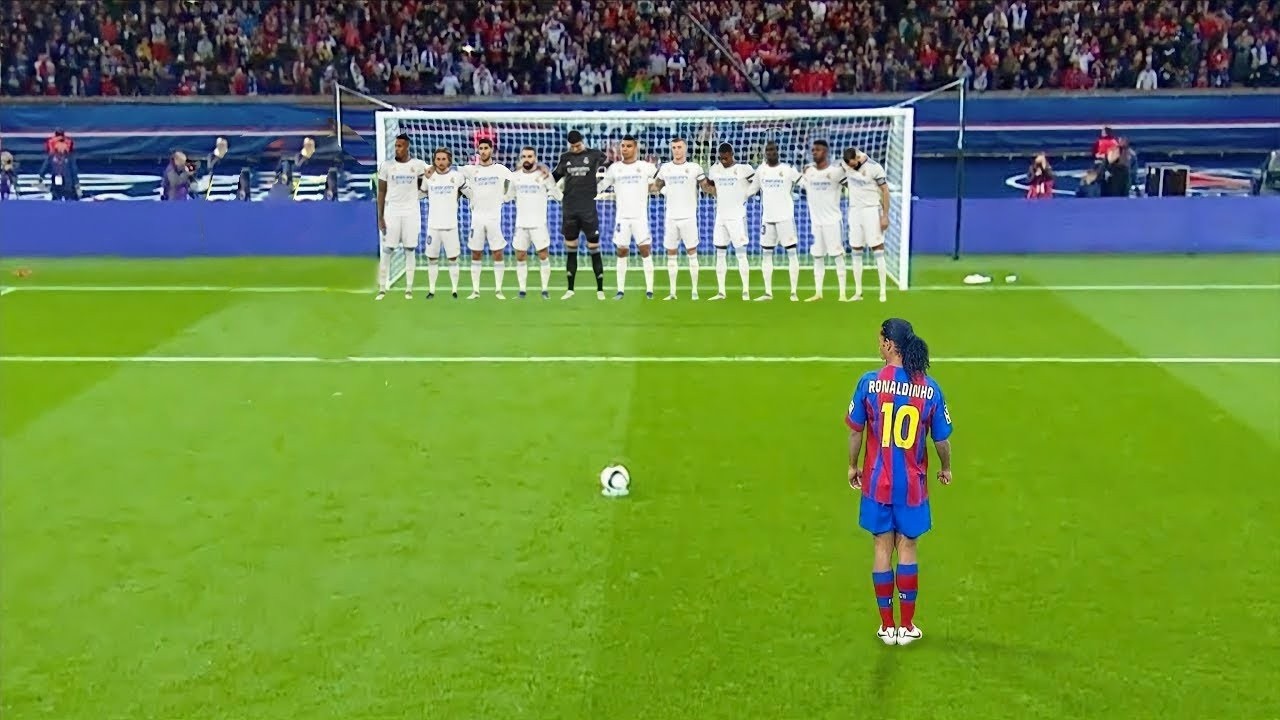 10 VEZES QUE RONALDINHO FEZ O MUNDO ENTENDER QUEM ERA O MELHOR