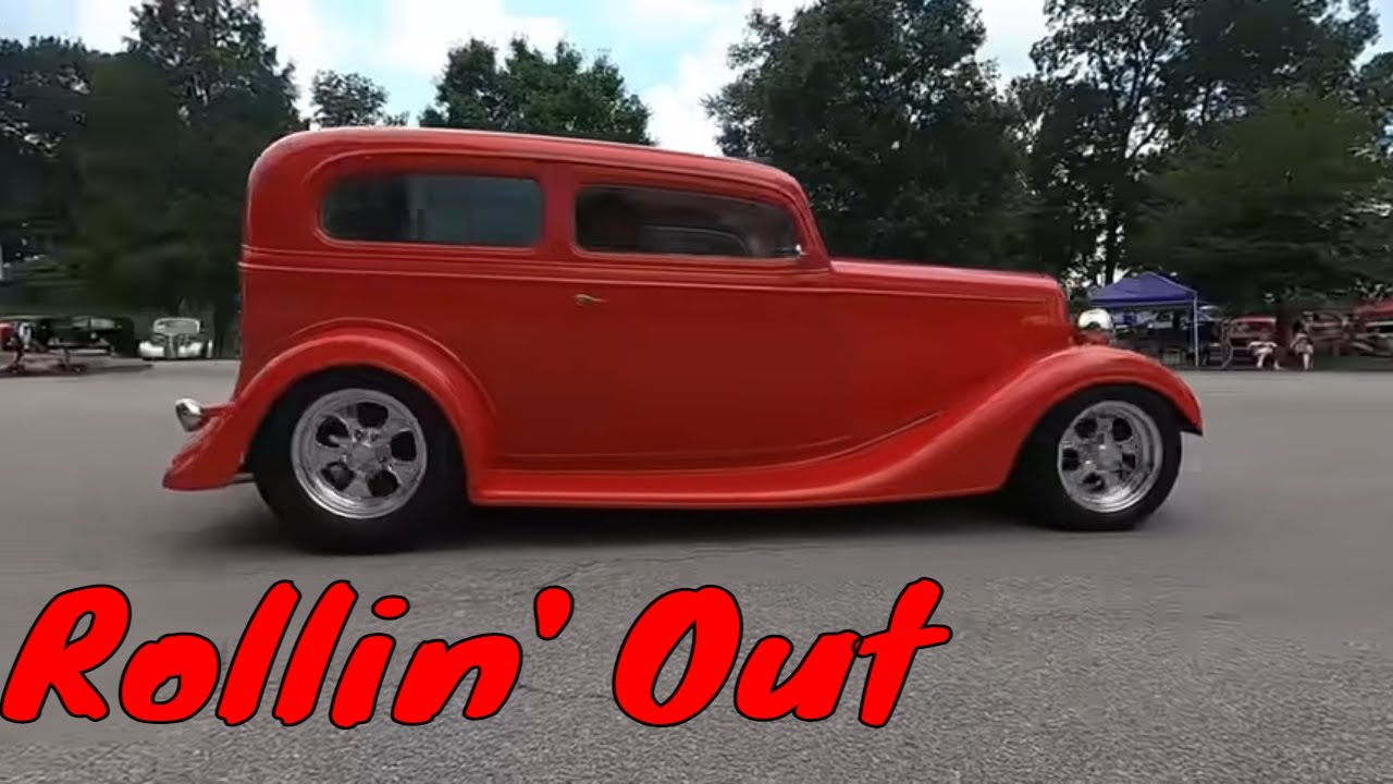 Frog Follies Car Show - Cars Leaving 2021