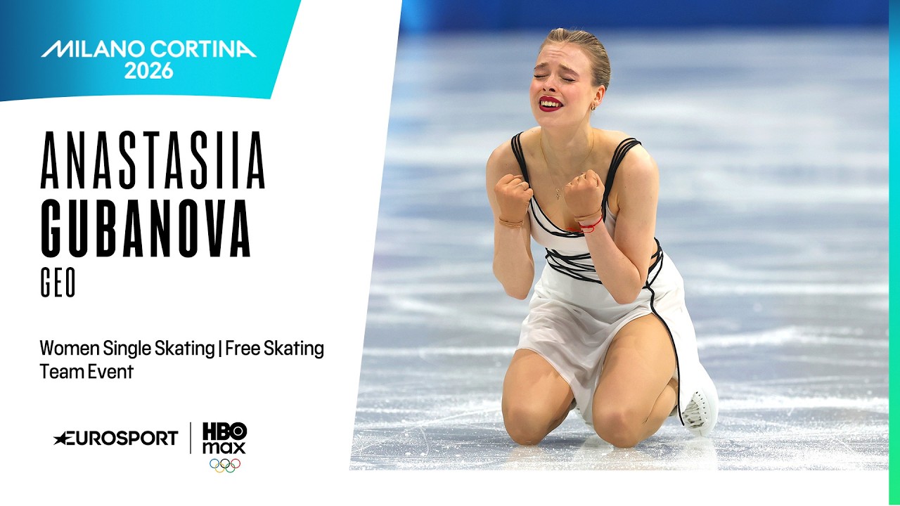 Milano-Cortina 2026 | Anastasiia GUBANOVA (GEO) | Team Event | Women Single Skating - Free Skating