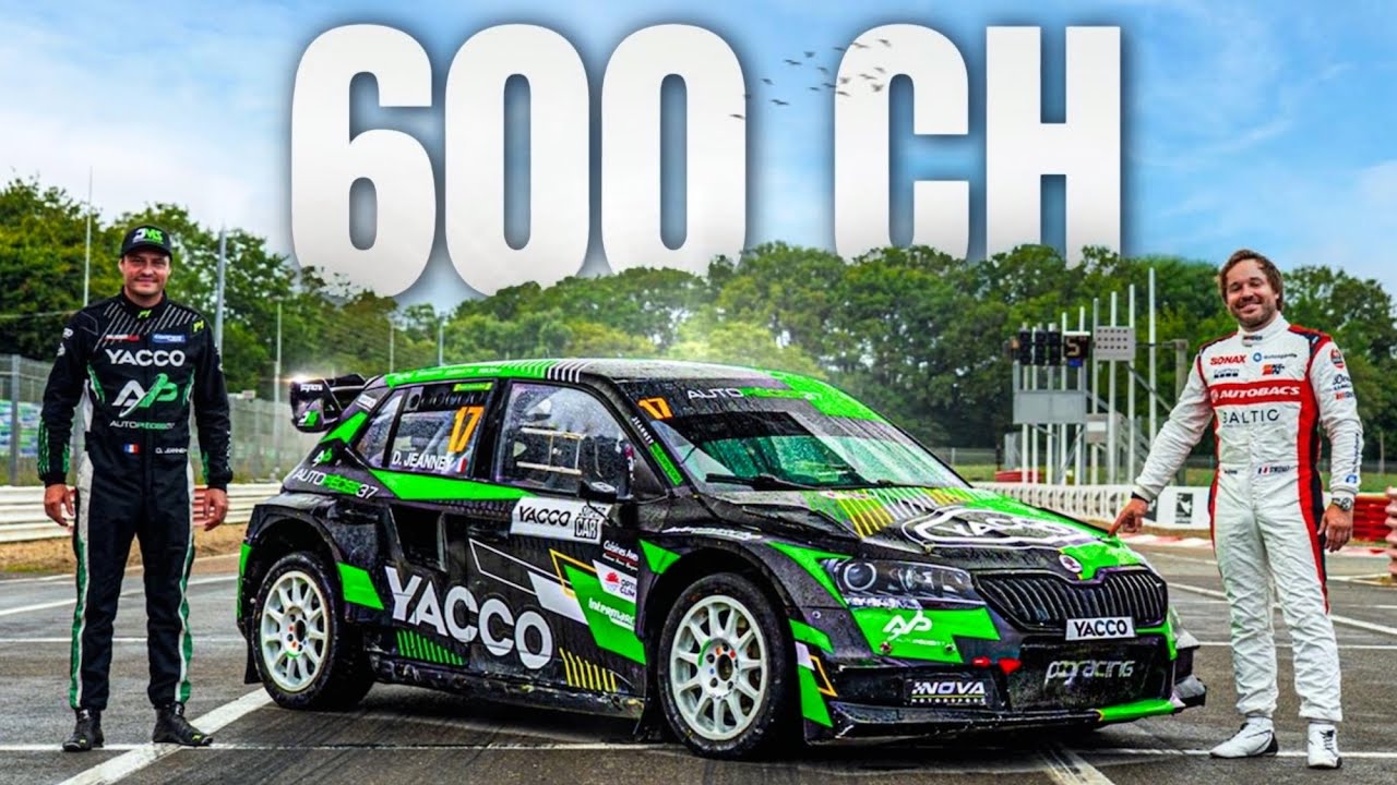 Essai Skoda Fabia WRX à Lohéac : Le RALLYCROSS meilleure catégorie ? 🥵 (ft Davy Jeanney)