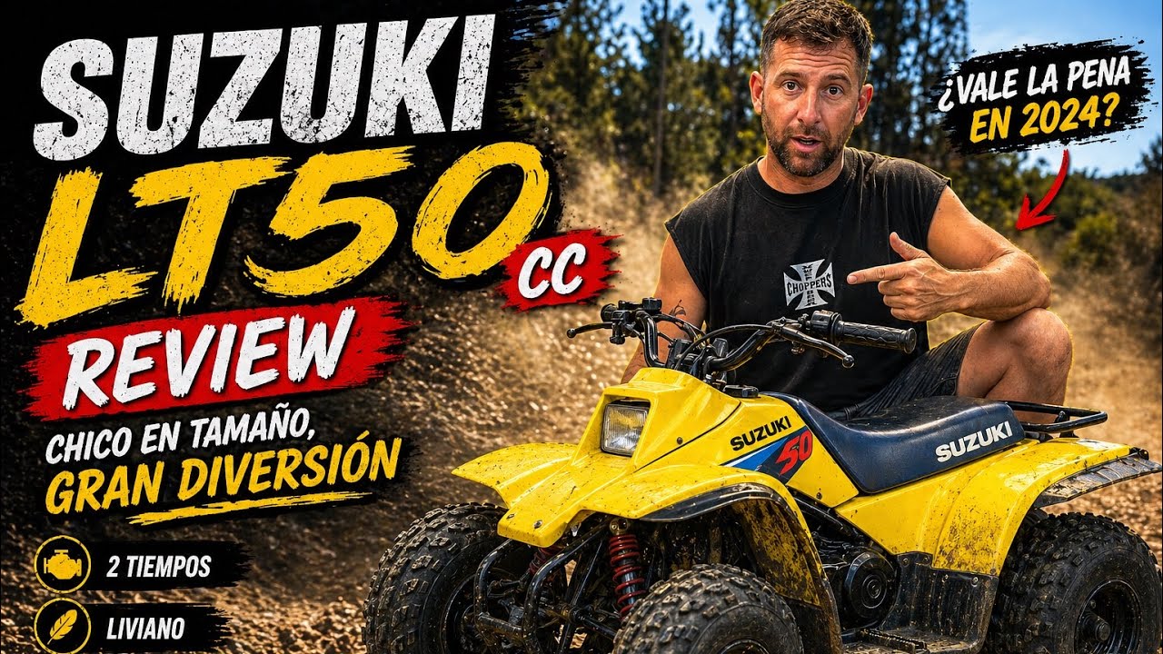 Cuatriciclo Suzuki LT50 cc noventoso