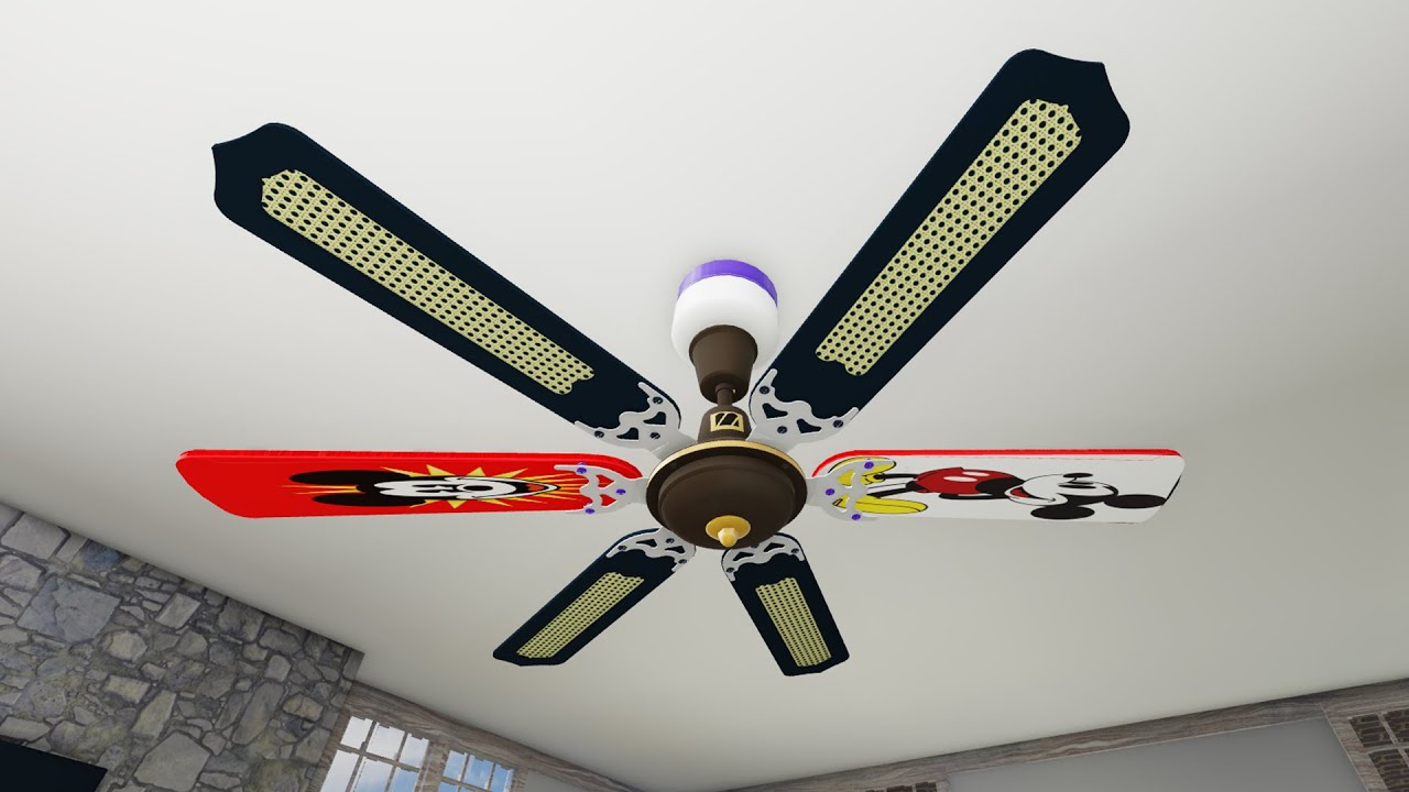 Vintage Ceiling Fan With Elegant Design, You Have To See It Now