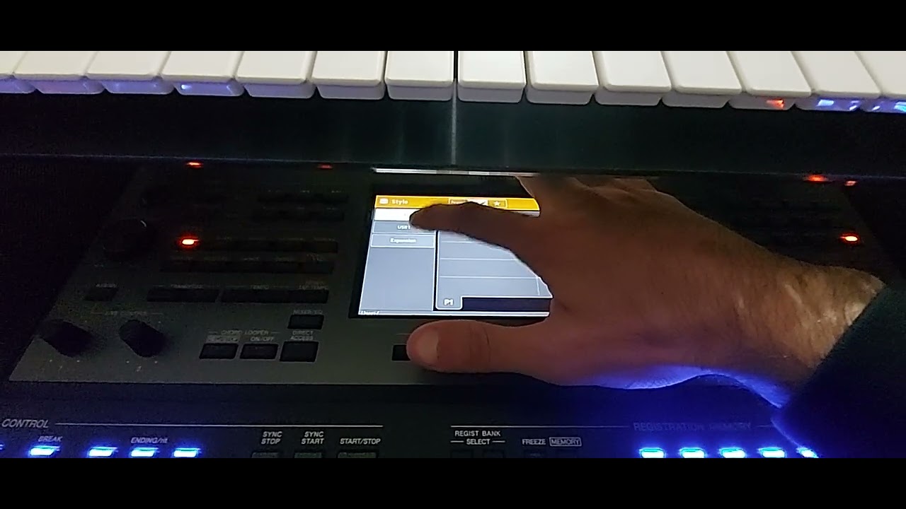 Yamaha A5000 - Sx900 - Genos Set Yükleme ( Yamaha Sets Install )