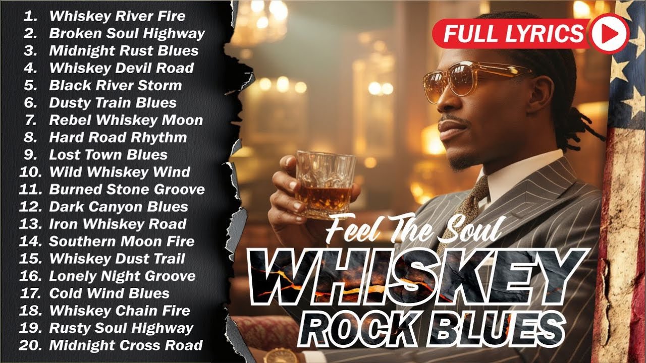 Whiskey Blues Music 2025 🔥 Timeless Blues Rock Collection | Best Relaxing Guitar Songs of All Time