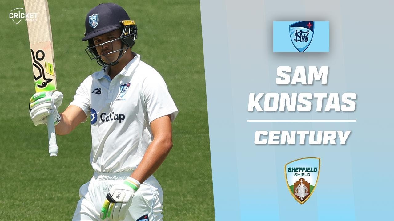 Konstas tons up against Queensland | Sheffield Shield 2025-26