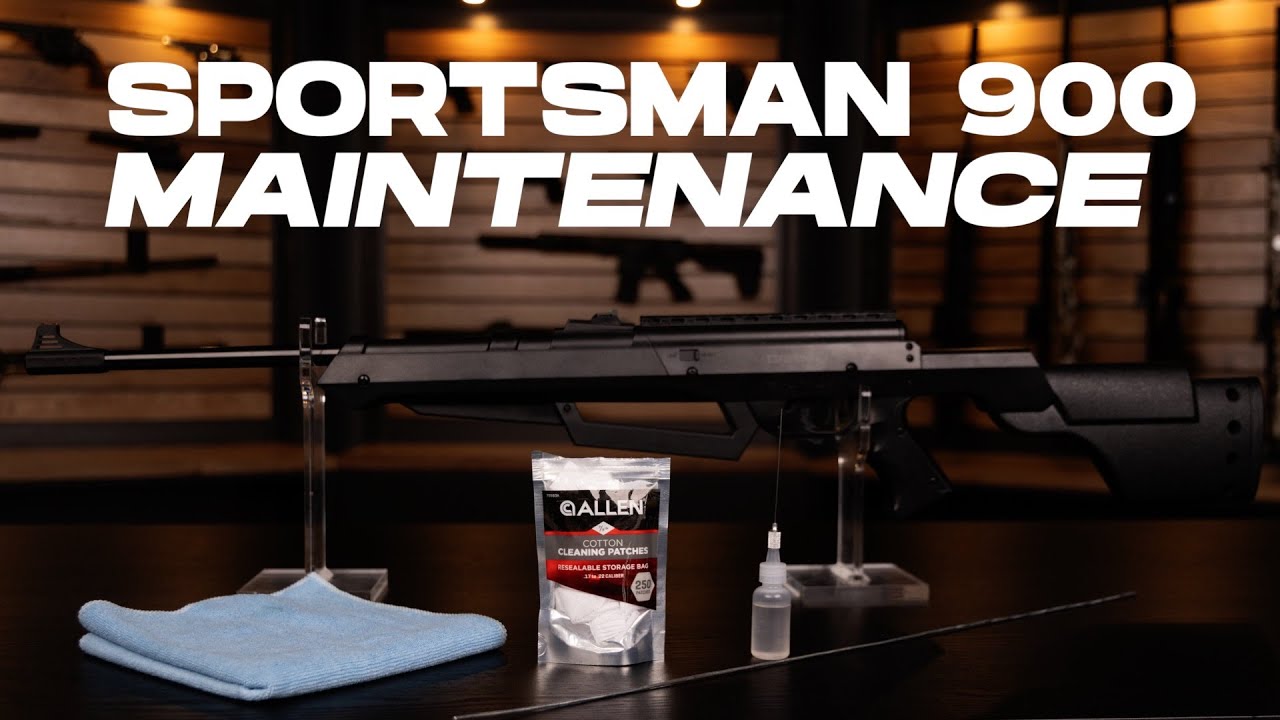 How to Maintain Your Barra Sportsman 900 | Multi-Pump Air Rifle Care