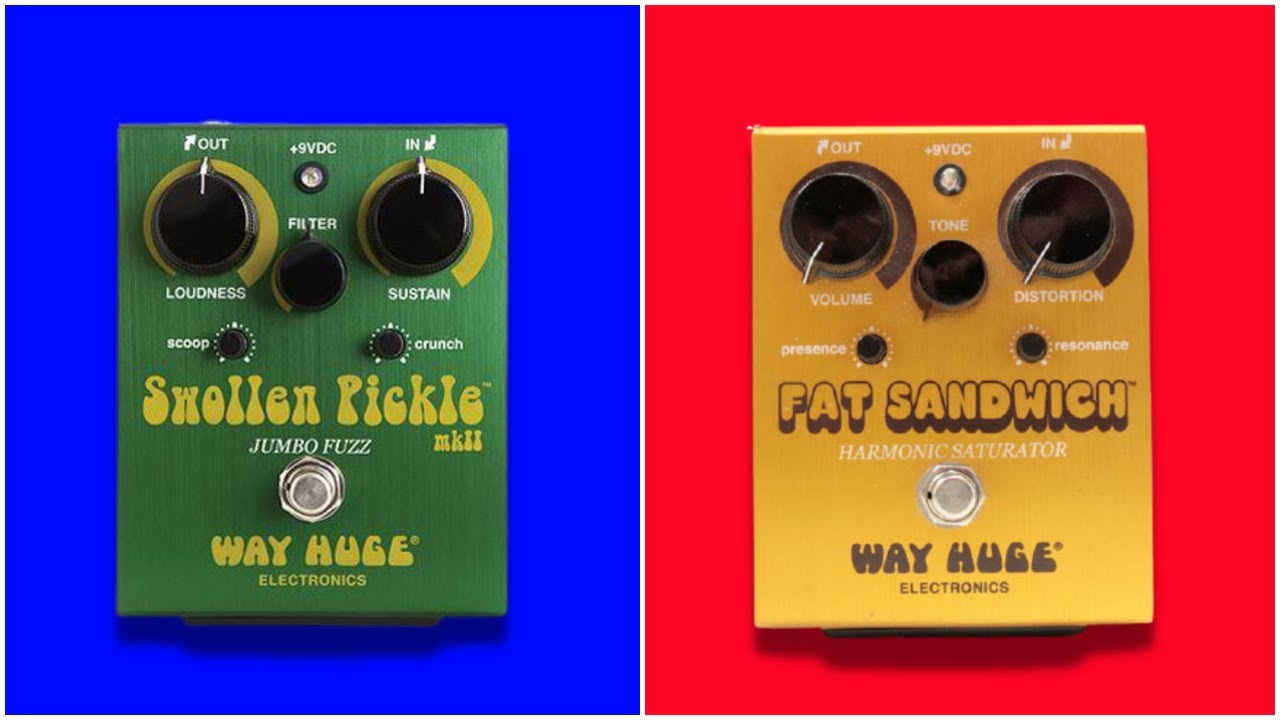 Way Huge Swollen Pickle MKII VS Fat Sandwich: PEDAL AB SHOOTOUT