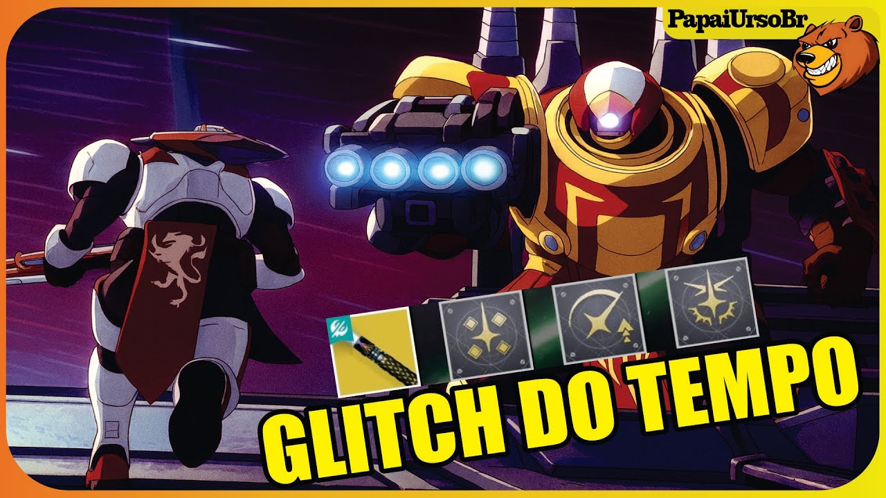 DESTINY 2 │ GLITCH DO TEMPO 3 CATALISADORES LAMINA PRAXICA SEM CORTES GUIA