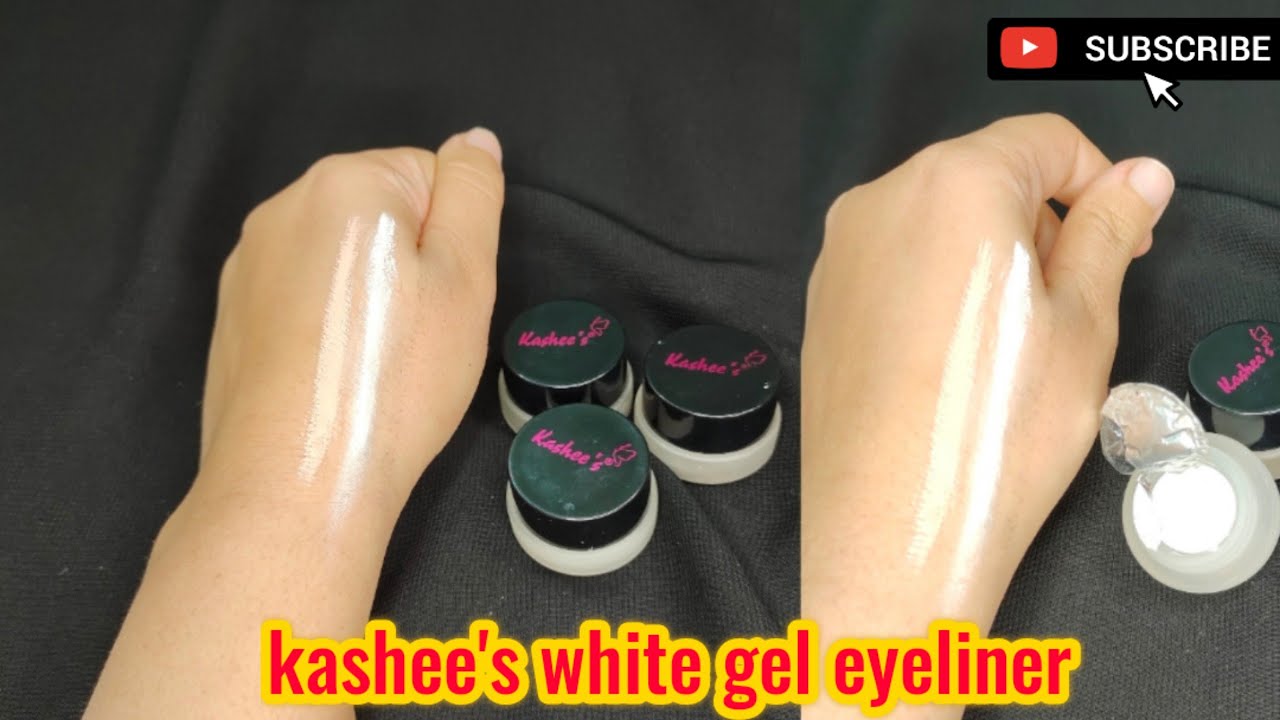 Kashee's white long wear gel eyeliner full honest review|salar aiman