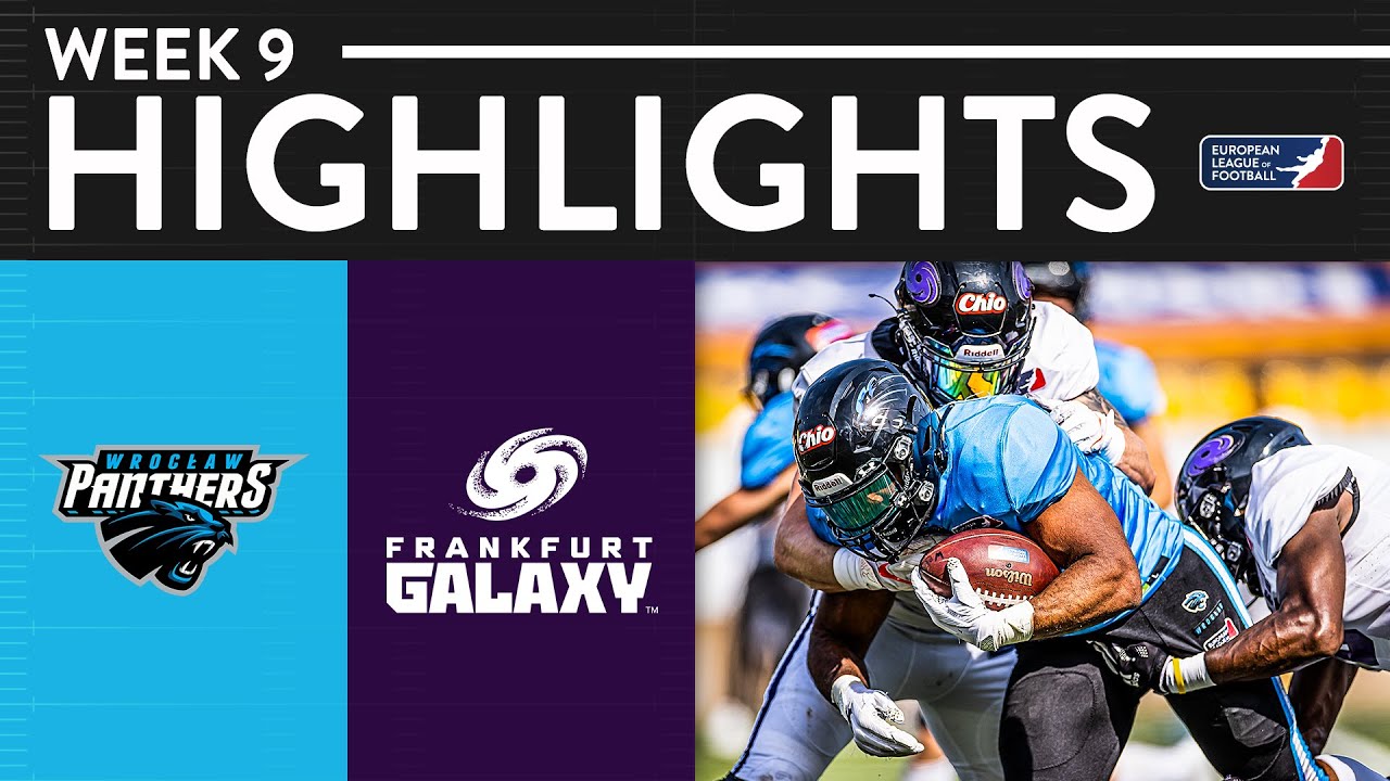 Wroclaw Panthers vs Frankfurt Galaxy | Highlights | Week 9