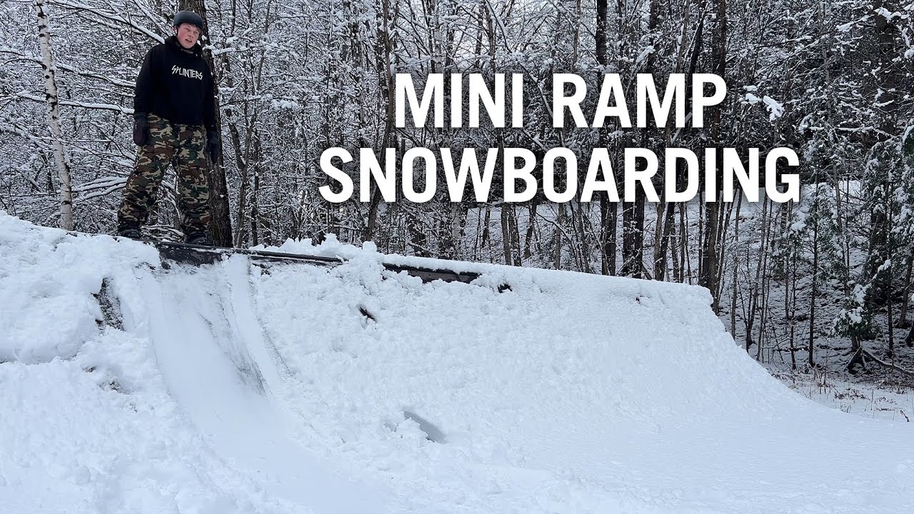Mini Ramp Snowboarding (2024) | Phone Files