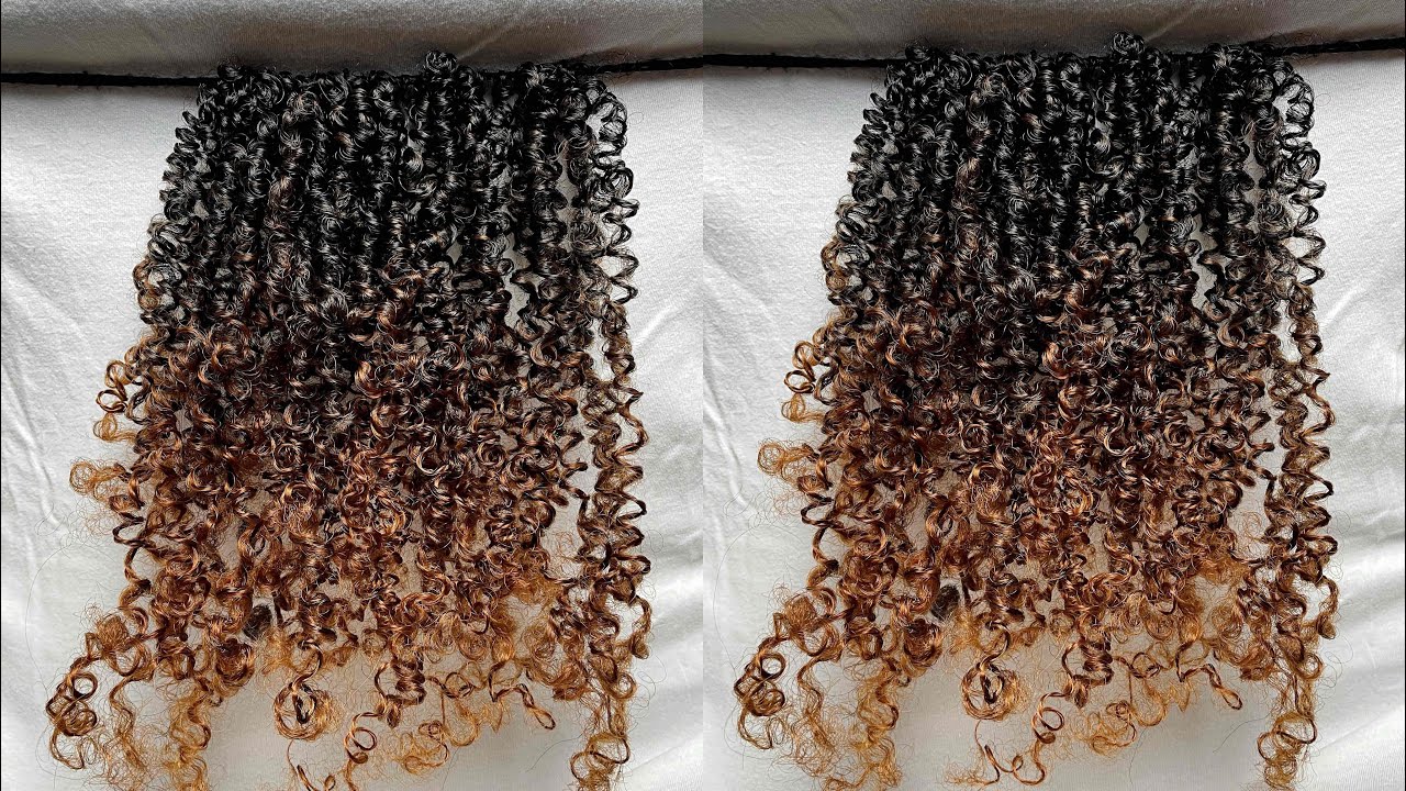How To Make Yanky Twist Crochet Braids| How To Separate Curly SpringTwist Hair|DIY Yanky Twist