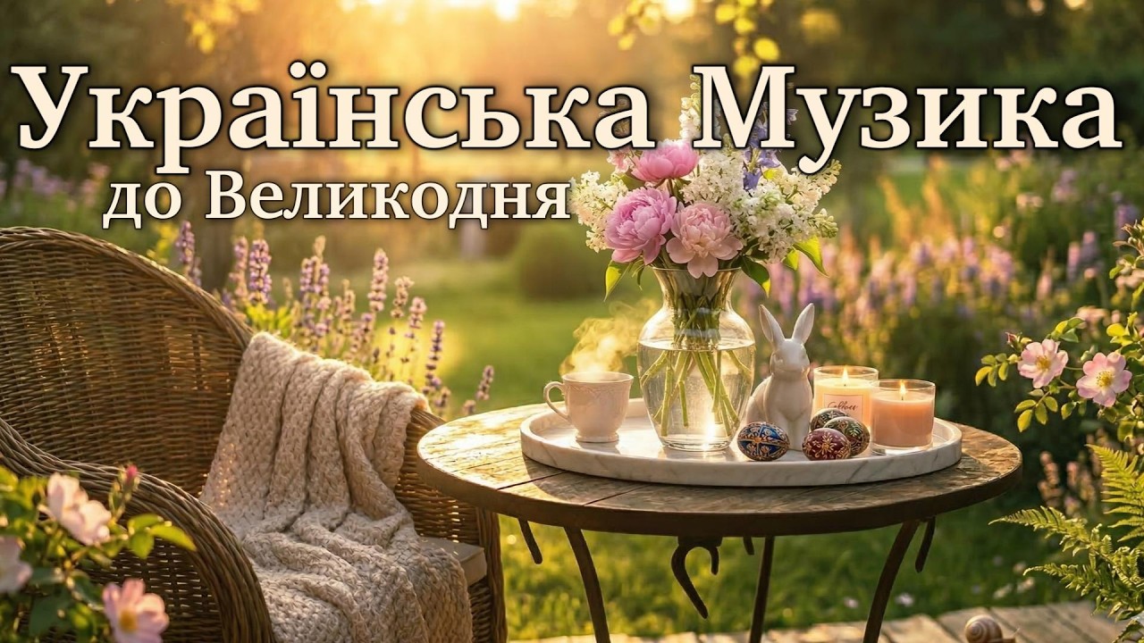Українські Пісні 2026 та Спокійна Музика | Великодній Джаз