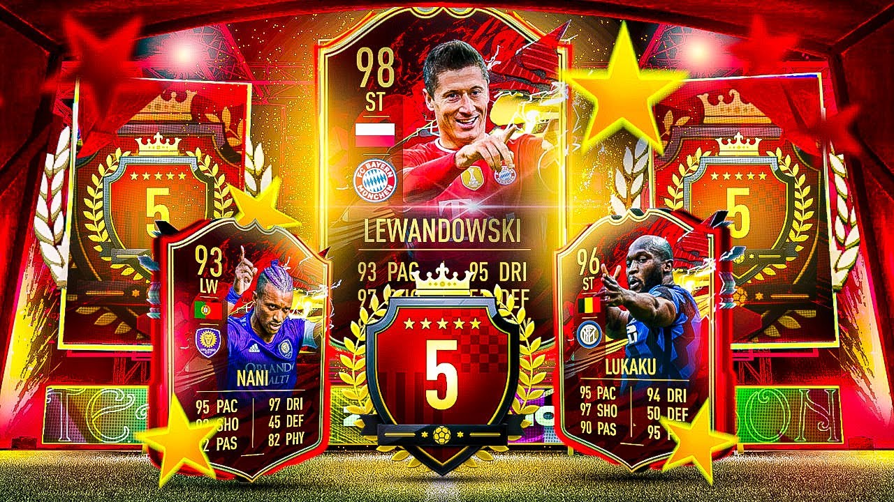 92+ ICON MOMENTS PACK! 🥳 TOP 200 FUT CHAMPIONS REWARDS - FIFA 21 Ultimate Team