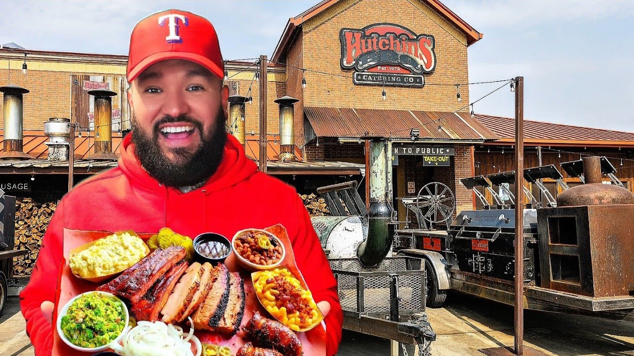 IS HUTCHINS THE BEST BBQ IN TEXAS?? HUTCHINS REVIEW!!