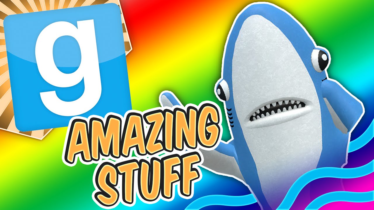 Gmod Amazing Stuff - Shark Attack