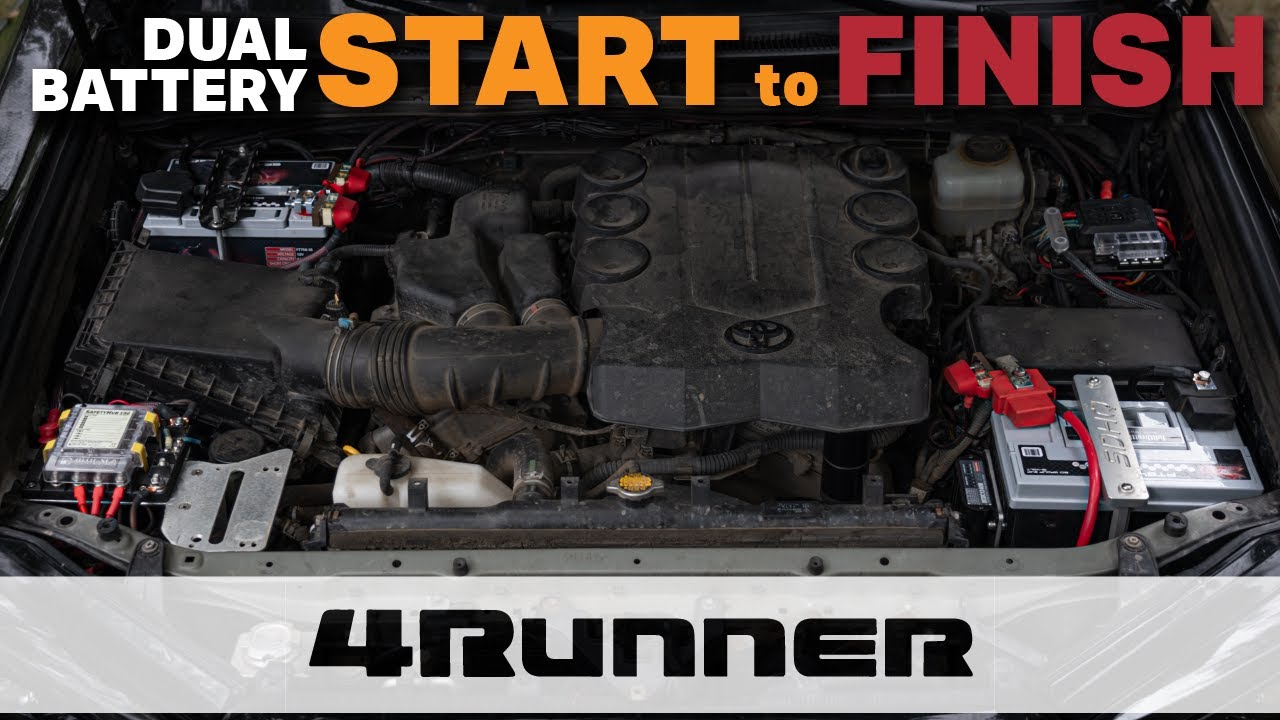SIMPLE 4Runner Dual Battery System | YOU should evaluate your electrical system foundation...