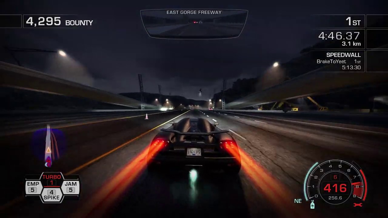 NFS: Hot Pursuit Level 3 Turbo System sound